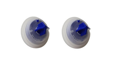 Taps2Traps Pack Of 2 X Geberit Washer Replacement Diaphragm Rubber Cistern Inlet Flush Valve Seal 814.288 / R17 / 240.771.00.1 from B&Q