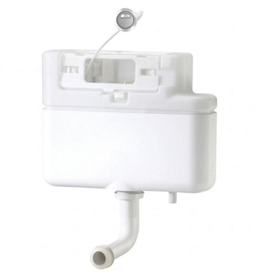 Taps2Traps Siamp 31014710 Intra Cable Operated Concealed Cistern Bottom Inlet White from B&Q