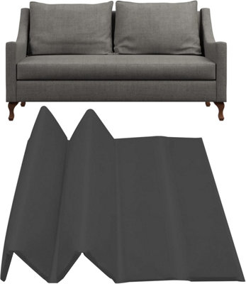 istyle mode Black Sofa Rejuvenator Support Boards 2 Seater Sofa Sagging Saving Boards from B&Q