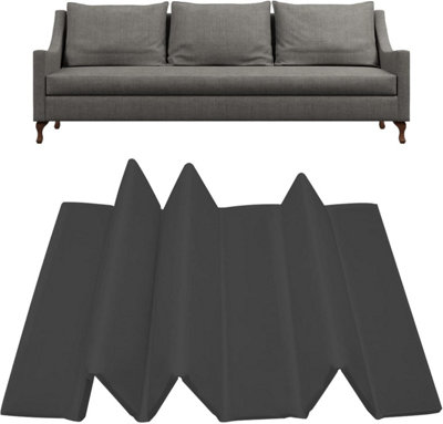 istyle mode Black Sofa Rejuvenator Support Boards 3 Seater Sofa Sagging Saving Boards from B&Q