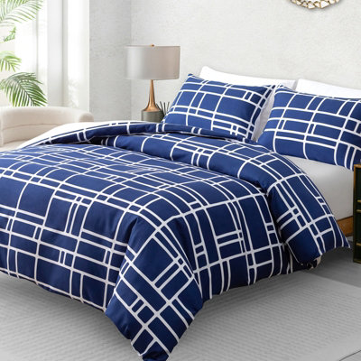 Pamposh Super King Duvet SetPremium Brushed Microfiber Reversible Super King Duvet CoverHypoallergenic With Zipper Closure from B&Q