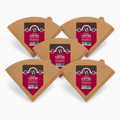Edesia Espress 500 Size V02 Brown Coffee Filter Paper ConesV ShapedCompatible With Hario