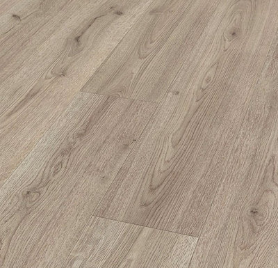 Krono Swiss Trend Oak Grey Krono Click Laminate Flooring (2.39M2 Per Box) Inc Delivery from B&Q