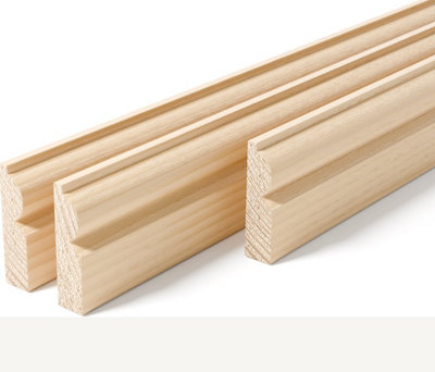  - Torus  Pine Door Architrave 68X20mm  (2X Sets) Free Delivery