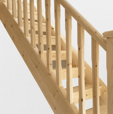  - 41mm Pine Stop Chamfered Spindles  Pack Of 25 (Free Delivery)