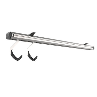 Space Saving Ceiling Mounted Bike Rack For 2 BikesRotating HooksBicycle Storage For Home/garage/shed from B&Q