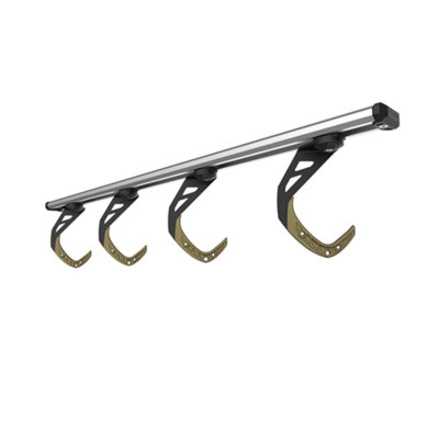 Stashed Lodestar Wheel Hanger Set4 Wheel Ceiling from B&Q