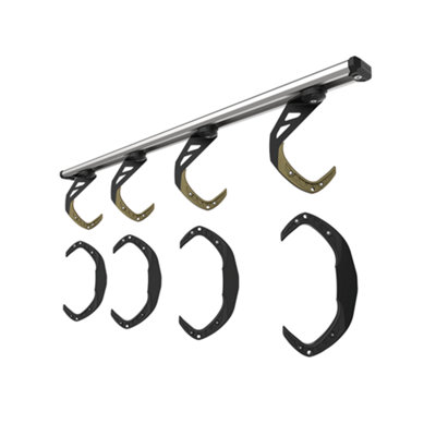 Stashed Lodestar Wheel Hanger Set8 Wheel Ceiling from B&Q