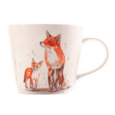 Meg Hawkins Bone China MugFox & Cub from B&Q