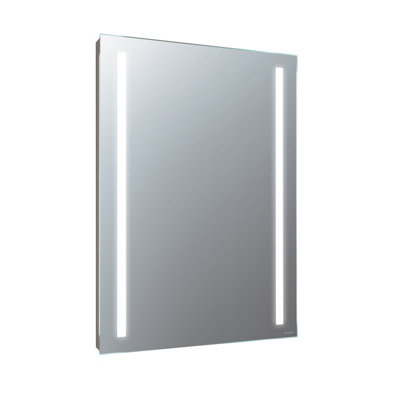 Sensio Lumino Evo+ Rectangular Wall-Mounted Bathroom Illuminated Contemporary Illuminated Mirror (H)70Cm (W)50Cm from B&Q