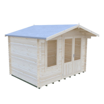 Shire Berryfield Log Cabin 11X6 With Double Doors And Opening Windows from B&Q