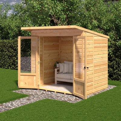 B&Q -  Avance Summerhouse With Double Doors 7X5Ft