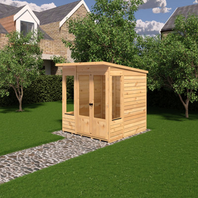 B&Q -  Alora Summerhouse 6X6Ft With Double Doors