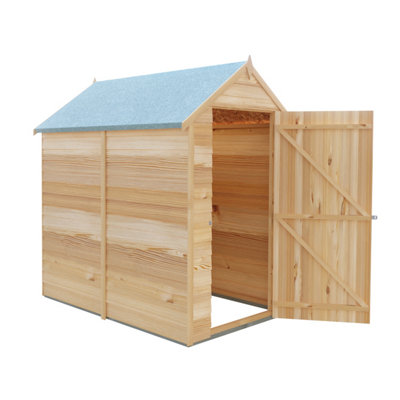 Shire Super Value ShedOverlap Shed 6X4 With Single Door from B&Q