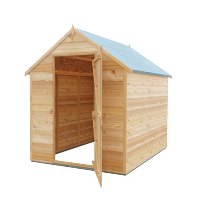 Shire Super Value ShedOverlap Shed 7X5 With Single Door from B&Q