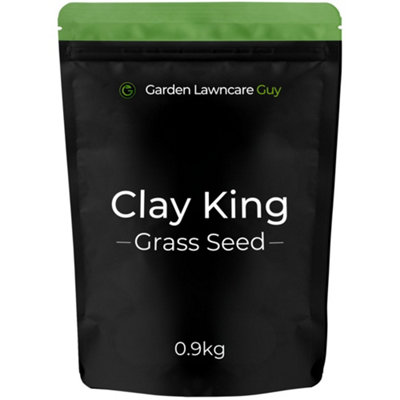 Garden Lawncare Guy Clay King Grass Seed For Clay Soil Uk900G from B&Q