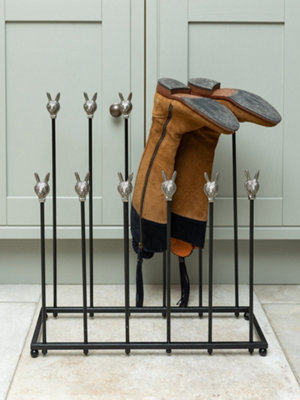 Brass Bee Welly Boot StandPewter Hares from B&Q