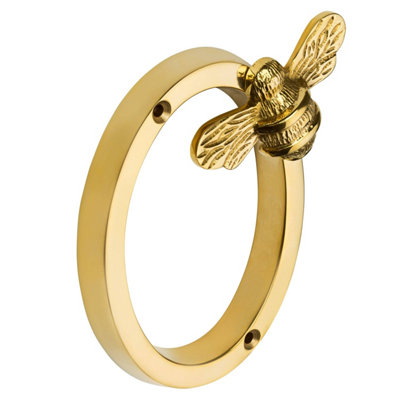 Brass Bee Premium House Numbers With Bee In Brass Finish 0-94 Inch Number 2 With Bee from B&Q