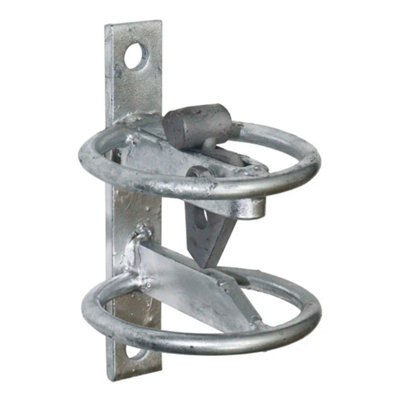 Betley Butterfly Animal Safety SelfLocking Auto Gate Catch Heavy Duty GalvanisedGalvanised Steel from B&Q