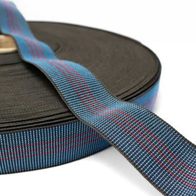 H-Bolt 32Ft Premium Heavy-Duty Elastic Webbing Straps For Sofa And Chair Repair from B&Q