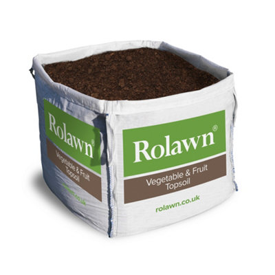 GravaHaus Rolawn Vegetable & Fruit Topsoil Bulk Bag500 Litres from B&Q