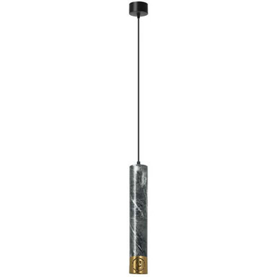 Led Long Tube Pendant Light Cylinder Pipe Gu10 Contemporary  Light from B&Q