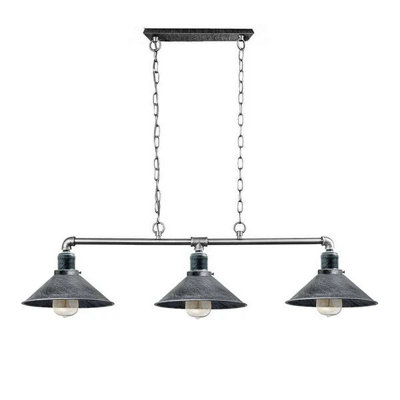 Industrial Steam Punk 3 Way  Hanging Light from B&Q