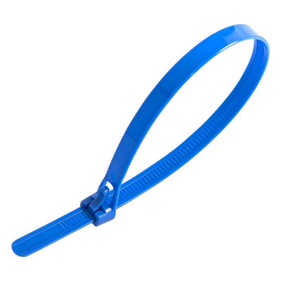  - 100 Pack Reusable Heavy Duty Zip Ties Nylon Cable Management Straps