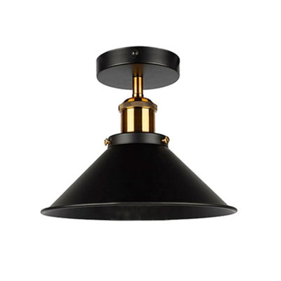 Rustic Industrial Wall Sconce Vintage Metal Light Fixture For LoftCaféOffice Or Hallway from B&Q