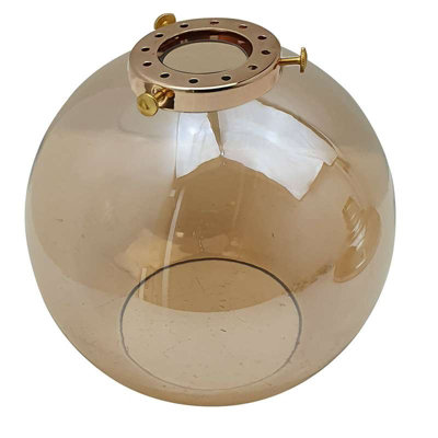  - Glass Lamp Shade Pendant Light Handcrafted Amber Ceiling Light Shade For Pendant Lighting,decorative Hanging Lamp Shades