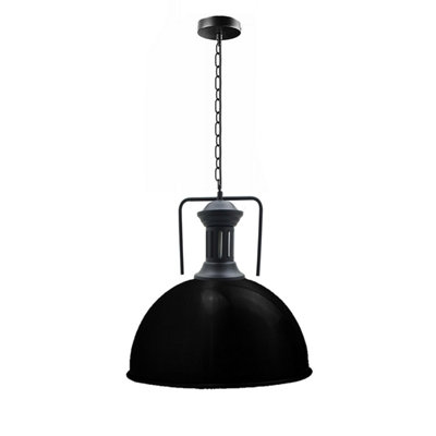 Ledsone Industrial Vintage Ceiling Pendant Light With Chain from B&Q