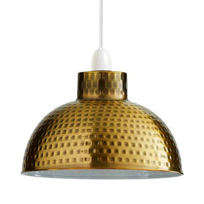 Metal Lampshade E27 B22 Suitable For Ceiling & Pendant Lights from B&Q