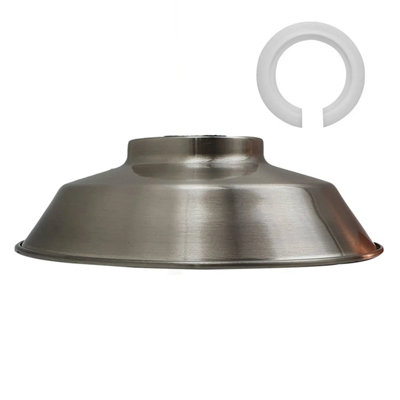 Ceiling Light Shade 22Cm Metal Lamp Shades Pendant Lighting Ceiling Light ShadeE27 Ceiling Fitting Light from B&Q