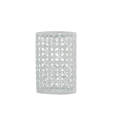 - Metal Easy Fit Drum Cage Ceiling Light Shade Hollow Out Lamp Shade For Ceiling Pendant Light For KitchenHall