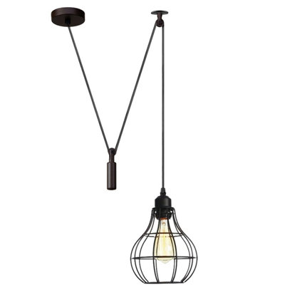  - Metal Ceiling Light Hanging Spider Pendant Lamp Retro Industrial