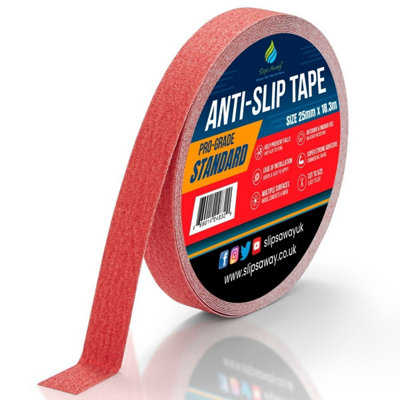 Slips Away Non Slip Tape Roll Pro Standard GradeAnti Slip Traction For Indoor/outdoor Use from B&Q