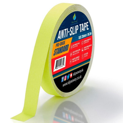 Slips Away Non Slip Tape Roll Pro Standard GradeAnti Slip Traction For Indoor/outdoor Use from B&Q