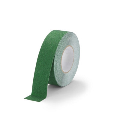 Slips Away Industrial Extra Course Grade Anti Slip Tape Rolls 18M 50mm X 18.3M Green from B&Q