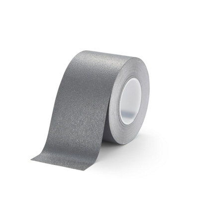 Slips Away Waterproof Aqua-Safe Anti Slip Tape -Perfect For Swimmimg PoolsBoatsKitchens 100mm X 18.3M Gray from B&Q