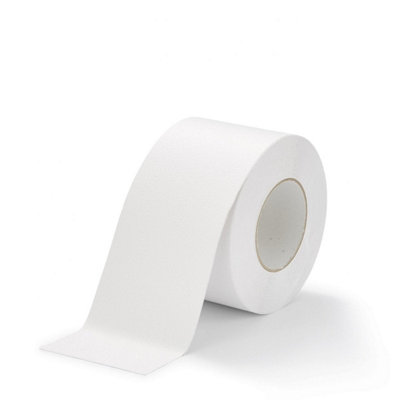 Slips Away Waterproof Aqua-Safe Anti Slip Tape -Perfect For Swimmimg PoolsBoatsKitchens 100mm X 18.3M White from B&Q