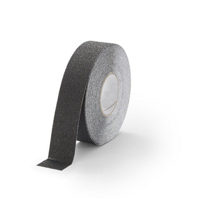 Slips Away Waterproof Aqua-Safe Anti Slip Tape -Perfect For Swimmimg PoolsBoatsKitchens 75mm X 18.3M Black from B&Q