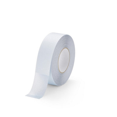 Slips Away Waterproof Aqua-Safe Anti Slip Tape -Perfect For Swimmimg PoolsBoatsKitchens 75mm X 18.3M Clear from B&Q
