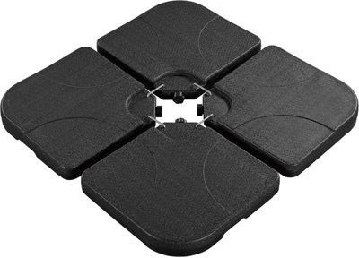 Sakusei 4Pc Garden Cantilever Parasol Base Weight For Offset Parasols 80Kg from B&Q