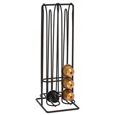 B&Q -  Coffee Pod Holder For 32 Nespresso Capsules Organising Kitchen Storage Rack