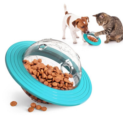 Geezy Pet Treat Ball Puzzle Toy Interactive Slow Feeder Dogs Cats Enrichment Puzzle