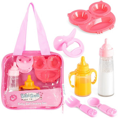 Bibi Doll Magic Milk Bottle Baby Doll Accessories Doll Feeding Set Doll Play Sets Dummy from B&Q