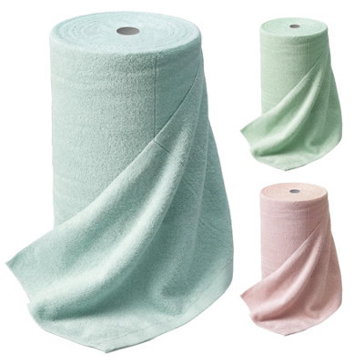 Microfibre Cloth Roll 30x30cm 100 Tear-Off Sheets Reusable Washable Lint Free - Image 2