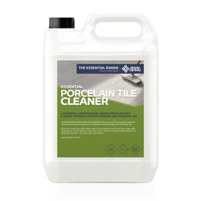 Stonecare4UPorcelain Tile Cleaner (5L)Professional-Grade Cleaner Suitable For Internal & External Use On Porcelain from B&Q