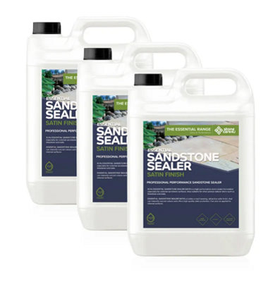Stonecare4USandstone Sealer Satin Finish (15L)Professional Performance & Quick Drying FormulaForming A Satin/gloss Finish from B&Q