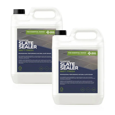 Stonecare4USlate Sealer Matt (Dry) Finish (10L)High PerformanceQuick Drying Formula For Slate TilesFloorsPaving & More from B&Q